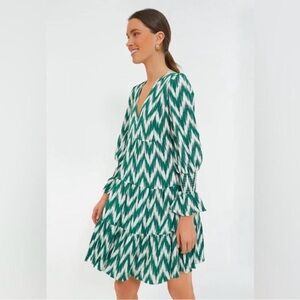 Tuckernuck Pomander Place Green Ikat Kenzo dress